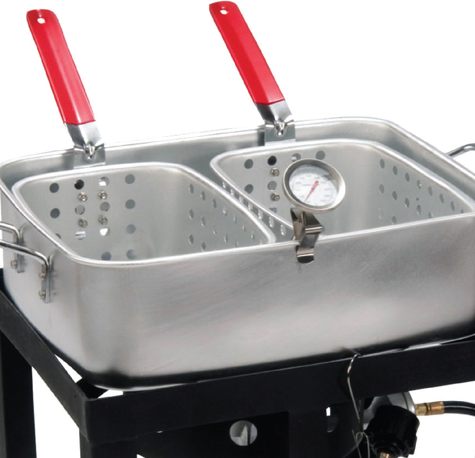 18 Quart Fish Fryer w/Double Basket Set – GrillSmith